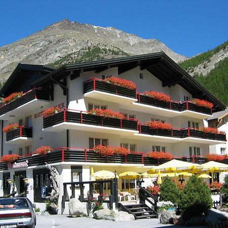Hotel Restaurant Mattmarkblick Saas-Almagell Luaran gambar