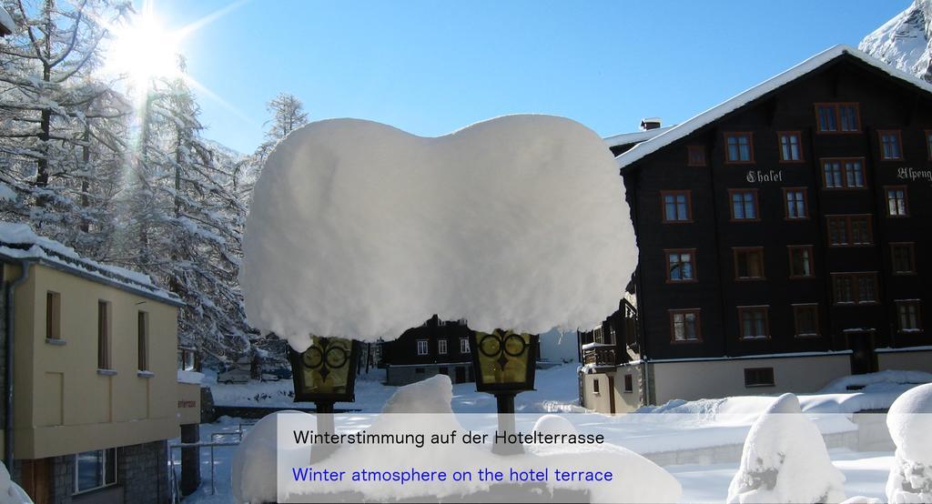 Hotel Restaurant Mattmarkblick Saas-Almagell Luaran gambar