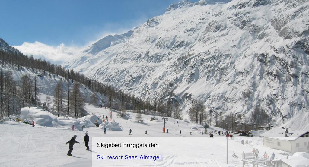 Hotel Restaurant Mattmarkblick Saas-Almagell Luaran gambar