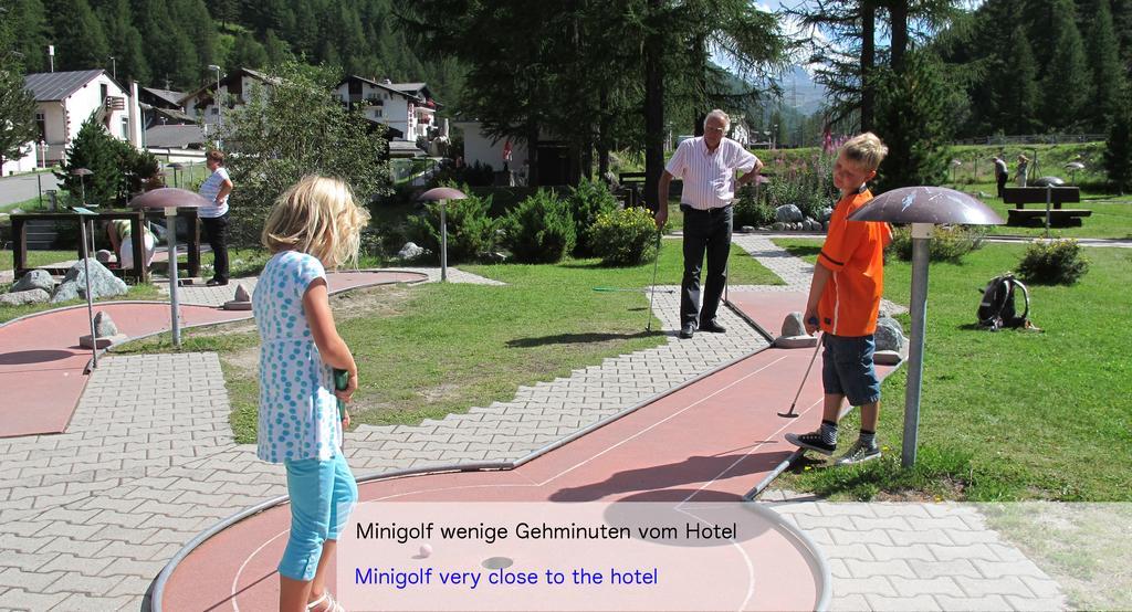 Hotel Restaurant Mattmarkblick Saas-Almagell Luaran gambar